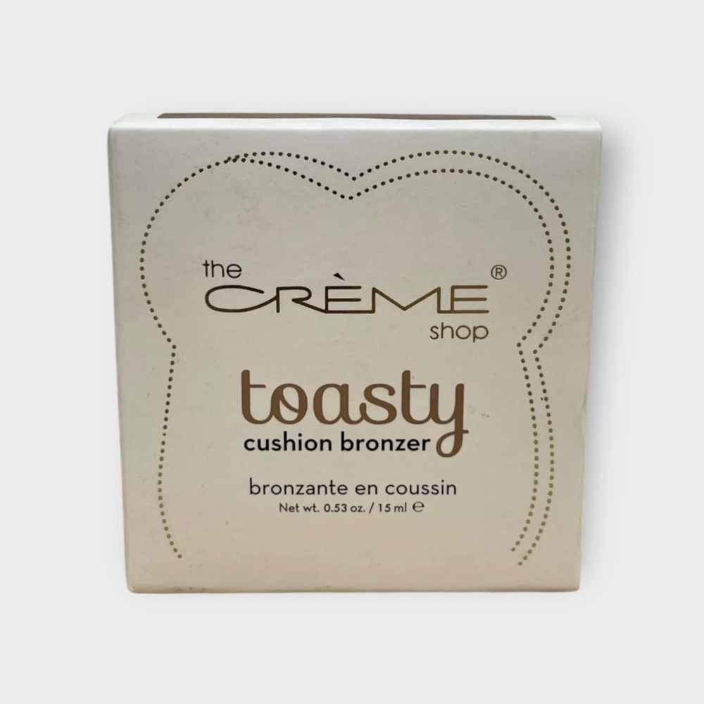 💎 THE CREME SHOP TOASTY CUSHION BRONZER 2 Medium Skin Tones Full-Size